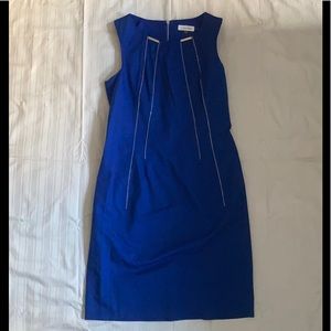 Calvin Klein Royal Blue Shift Dress